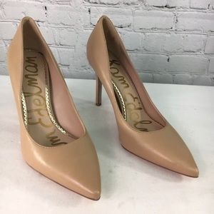 Sam Edelman classic nude pumps size 7 pointed toe